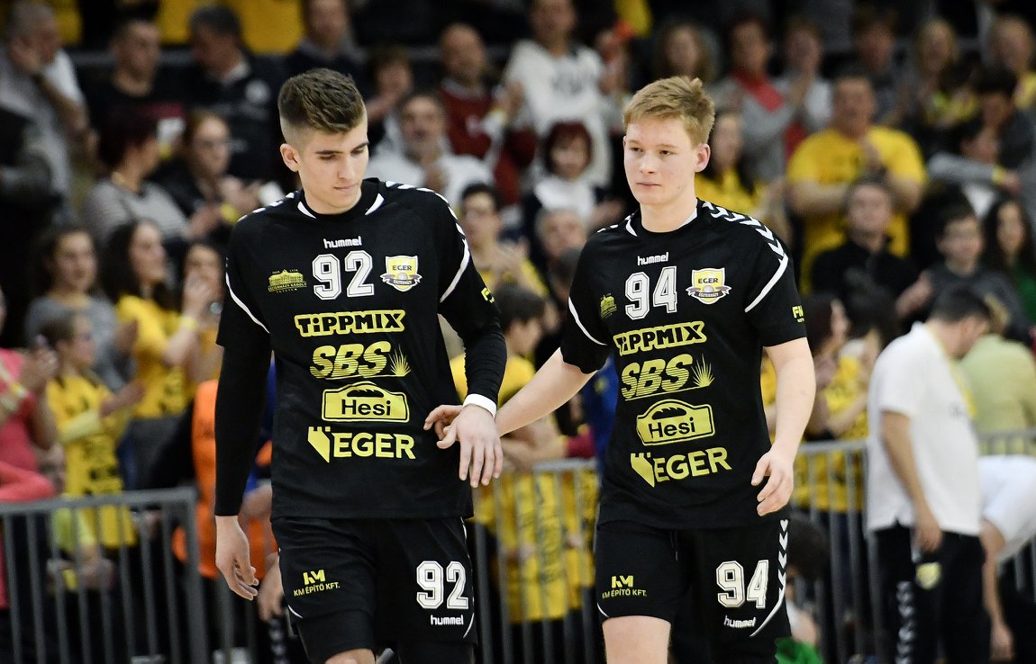 A csapat két ifjúsági játékosa: Szepesi Noel és Tóth Rajmond
